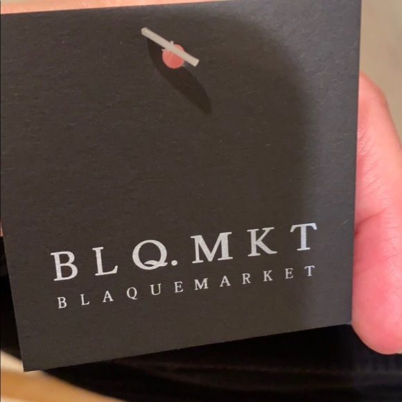 BLQ.MKT. BLACK MKT Black Body Conscious Tube Dress - Picture 5 of 5